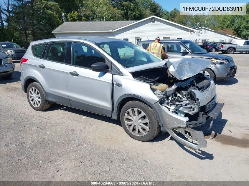 2013 Ford Escape S VIN: 1FMCU0F72DUD83911 Lot: 40284663