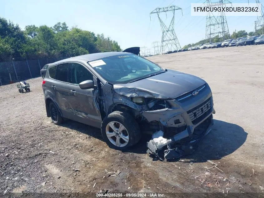 2013 Ford Escape Se VIN: 1FMCU9GX8DUB32362 Lot: 40285255