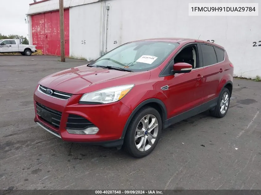 2013 Ford Escape Sel VIN: 1FMCU9H91DUA29784 Lot: 40287548