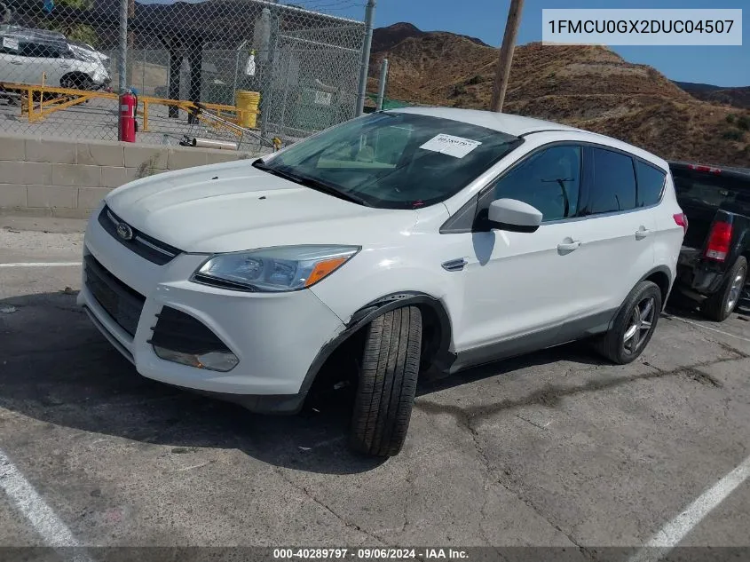 2013 Ford Escape Se VIN: 1FMCU0GX2DUC04507 Lot: 40289797