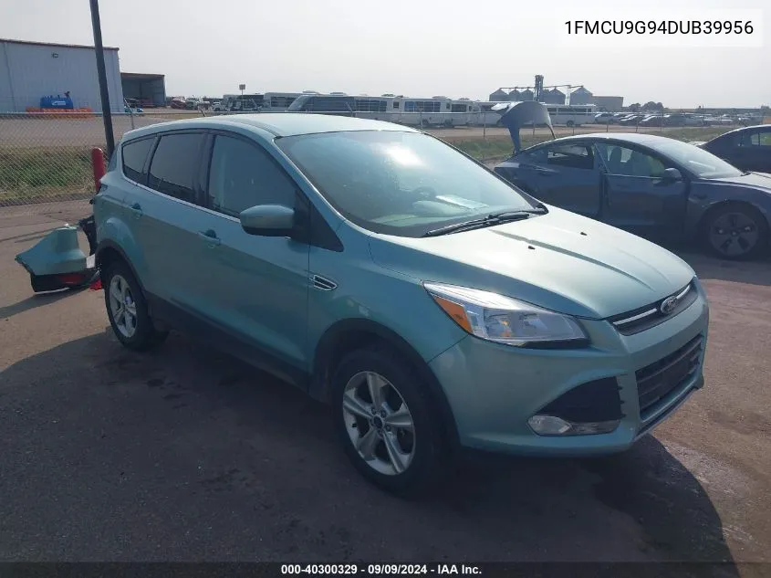 2013 Ford Escape Se VIN: 1FMCU9G94DUB39956 Lot: 40300329