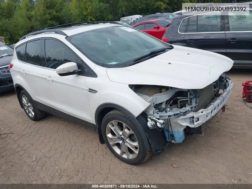 2013 Ford Escape Sel VIN: 1FMCU9H93DUB93392 Lot: 40300971