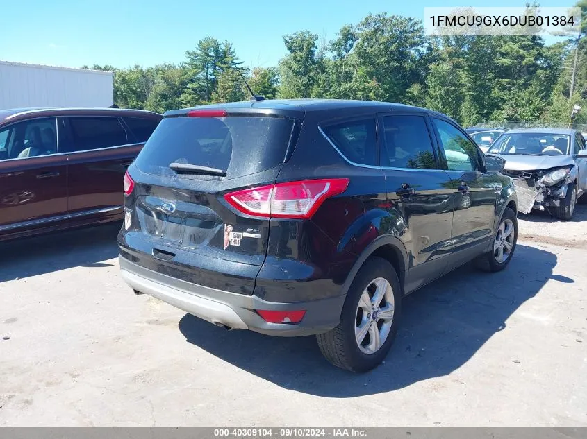 2013 Ford Escape Se VIN: 1FMCU9GX6DUB01384 Lot: 40309104