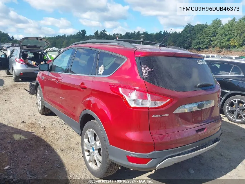 2013 Ford Escape Sel VIN: 1FMCU9H96DUB46373 Lot: 40309247