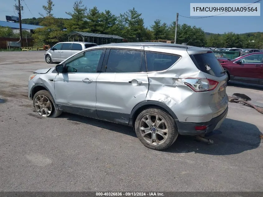 2013 Ford Escape Sel VIN: 1FMCU9H98DUA09564 Lot: 40326836