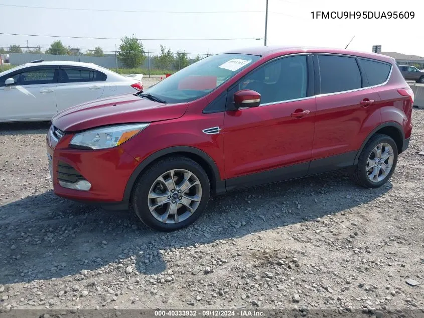 2013 Ford Escape Sel VIN: 1FMCU9H95DUA95609 Lot: 40333932