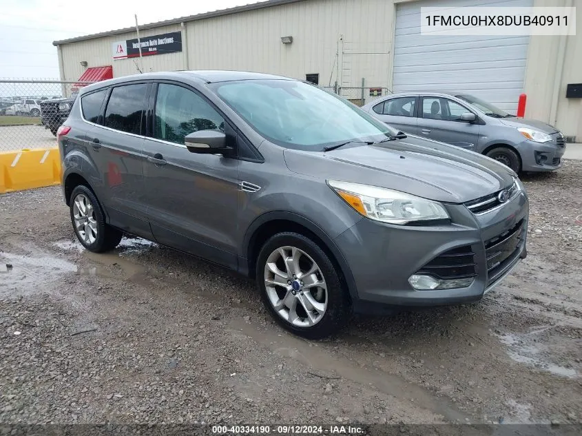 2013 Ford Escape Sel VIN: 1FMCU0HX8DUB40911 Lot: 40334190