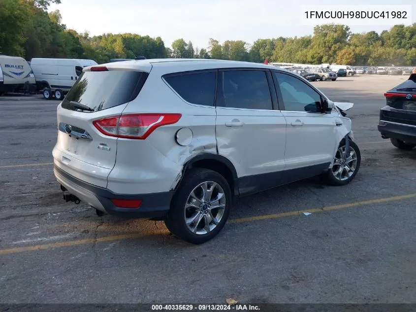 2013 Ford Escape Sel VIN: 1FMCU0H98DUC41982 Lot: 40335629