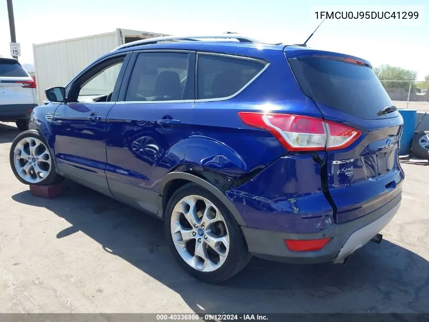 2013 Ford Escape Titanium VIN: 1FMCU0J95DUC41299 Lot: 40336956