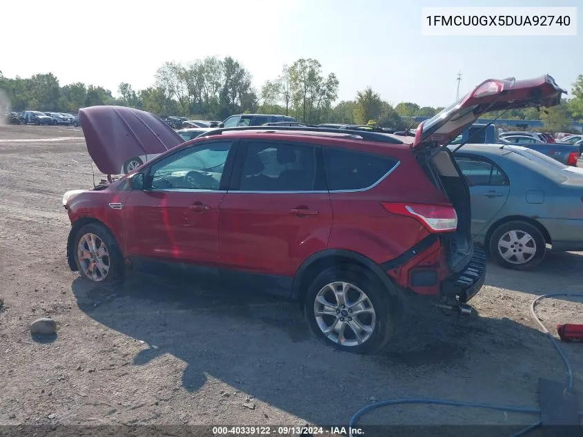 2013 Ford Escape Se VIN: 1FMCU0GX5DUA92740 Lot: 40339122