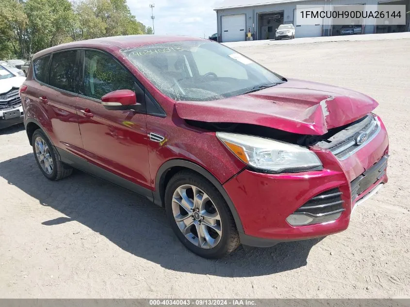 2013 Ford Escape Sel VIN: 1FMCU0H90DUA26144 Lot: 40340043