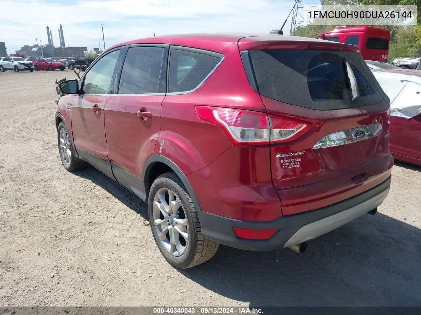 2013 Ford Escape Sel VIN: 1FMCU0H90DUA26144 Lot: 40340043