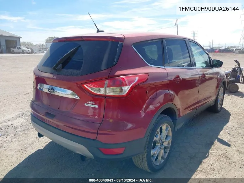 2013 Ford Escape Sel VIN: 1FMCU0H90DUA26144 Lot: 40340043