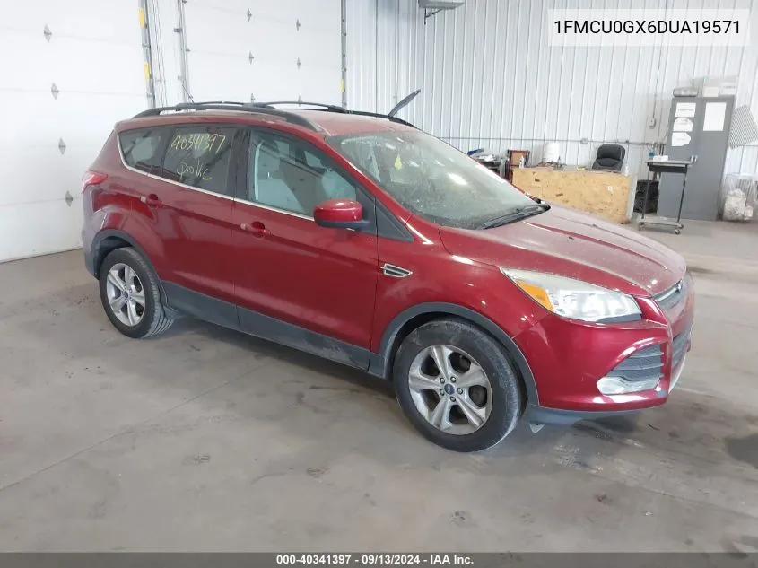 1FMCU0GX6DUA19571 2013 Ford Escape Se