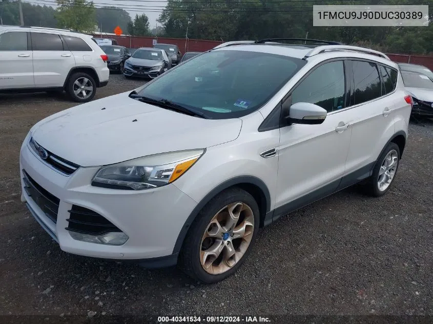 2013 Ford Escape Titanium VIN: 1FMCU9J90DUC30389 Lot: 40341534