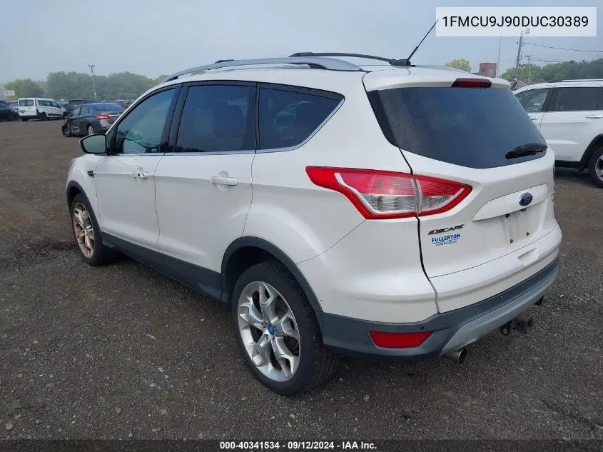 2013 Ford Escape Titanium VIN: 1FMCU9J90DUC30389 Lot: 40341534