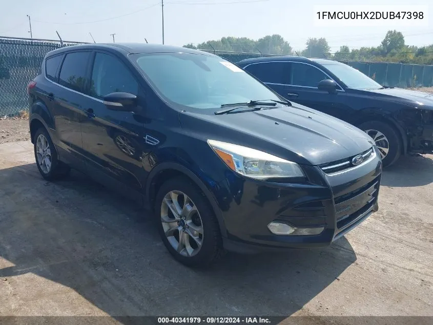 2013 Ford Escape Sel VIN: 1FMCU0HX2DUB47398 Lot: 40341979