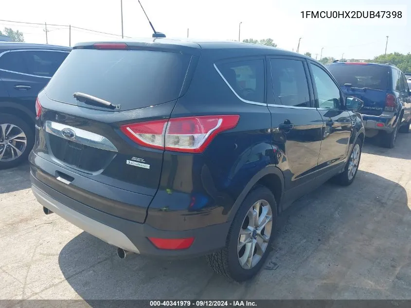 2013 Ford Escape Sel VIN: 1FMCU0HX2DUB47398 Lot: 40341979