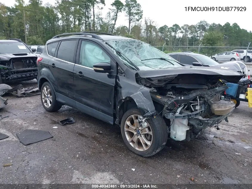 2013 Ford Escape Sel VIN: 1FMCU0H91DUB77929 Lot: 40342461