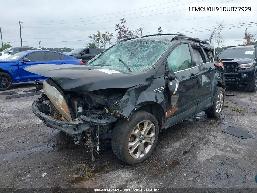 2013 Ford Escape Sel VIN: 1FMCU0H91DUB77929 Lot: 40342461