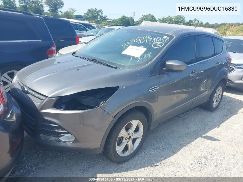 2013 Ford Escape Se VIN: 1FMCU9G96DUC16830 Lot: 40343486