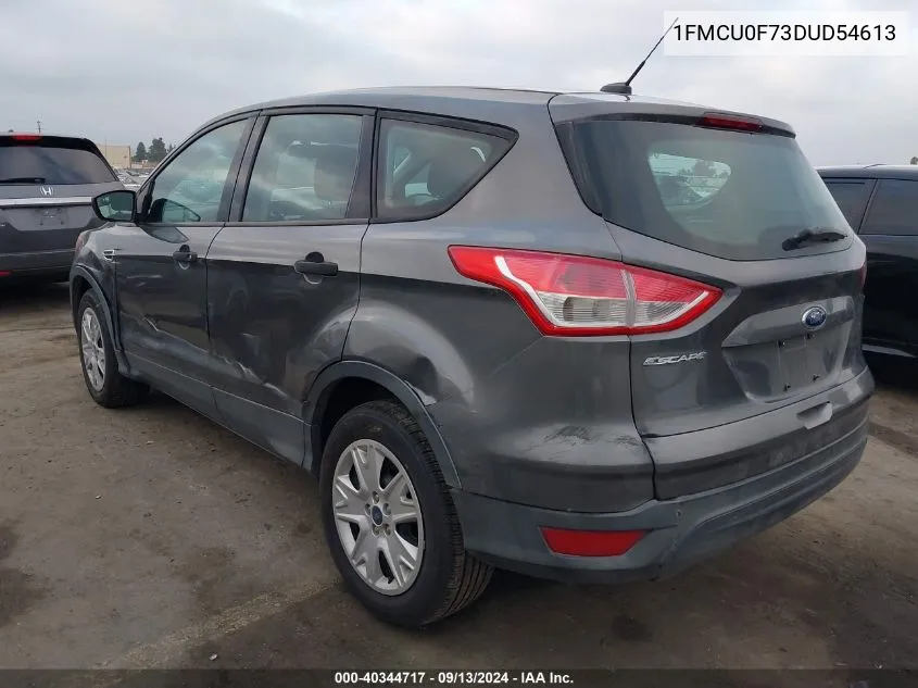 2013 Ford Escape S VIN: 1FMCU0F73DUD54613 Lot: 40344717