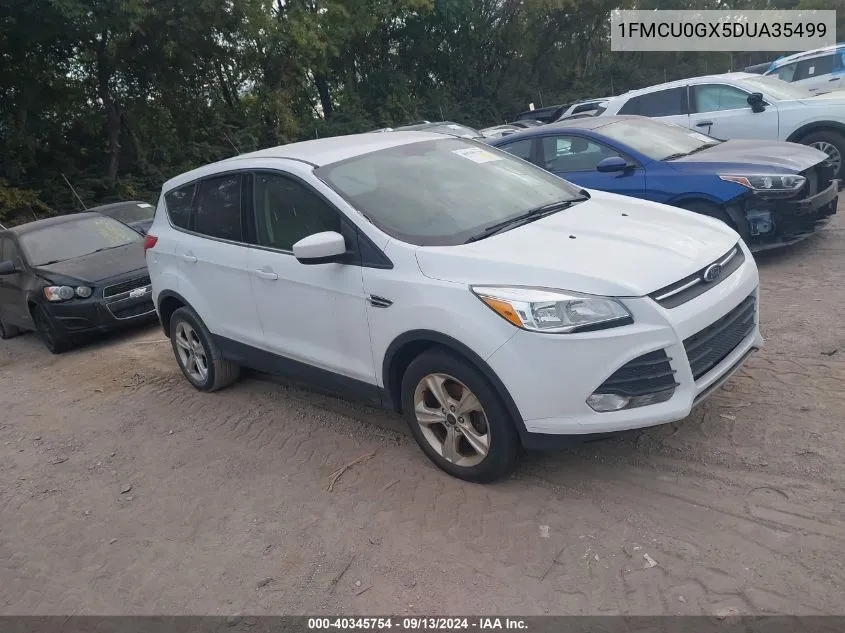 2013 Ford Escape Se VIN: 1FMCU0GX5DUA35499 Lot: 40345754