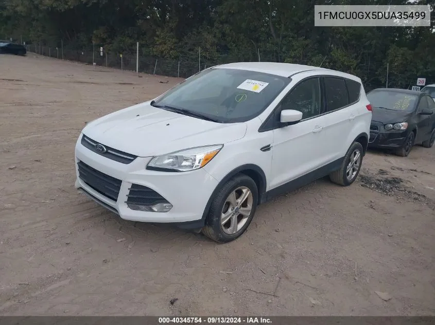 2013 Ford Escape Se VIN: 1FMCU0GX5DUA35499 Lot: 40345754