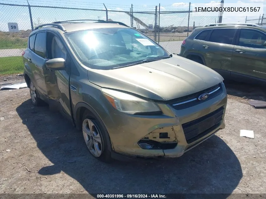 2013 Ford Escape Se VIN: 1FMCU0GX8DUC61567 Lot: 40351996