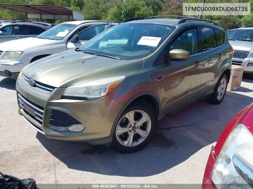 2013 Ford Escape Se VIN: 1FMCU0G9XDUD68735 Lot: 40363947