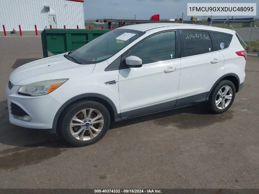 2013 Ford Escape Se VIN: 1FMCU9GXXDUC48095 Lot: 40374332