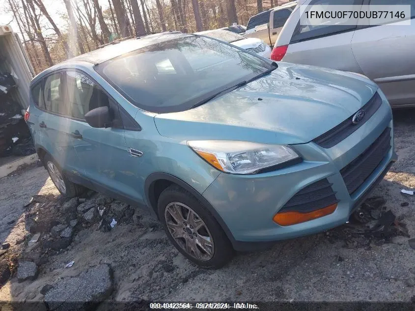 1FMCU0F70DUB77146 2013 Ford Escape S