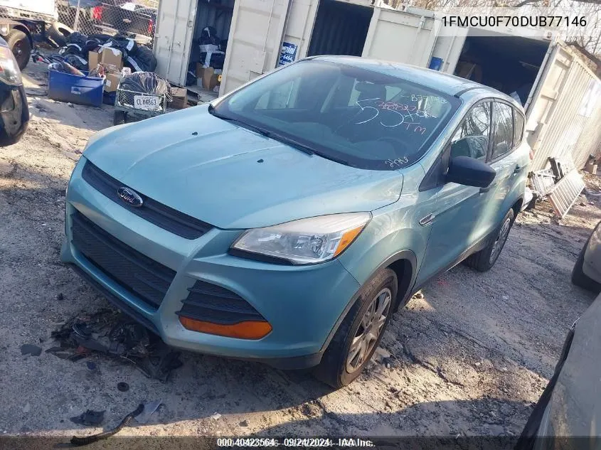 1FMCU0F70DUB77146 2013 Ford Escape S