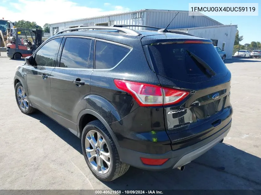 2013 Ford Escape Se VIN: 1FMCU0GX4DUC59119 Lot: 40521958