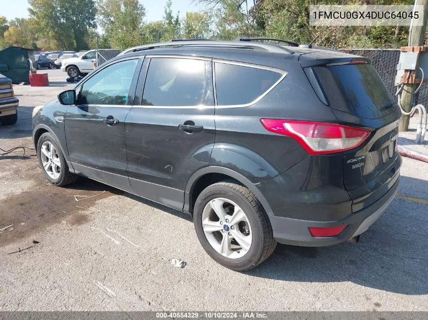 2013 Ford Escape Se VIN: 1FMCU0GX4DUC64045 Lot: 40554329