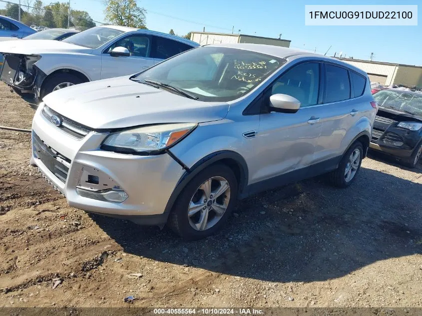 2013 Ford Escape Se VIN: 1FMCU0G91DUD22100 Lot: 40555564