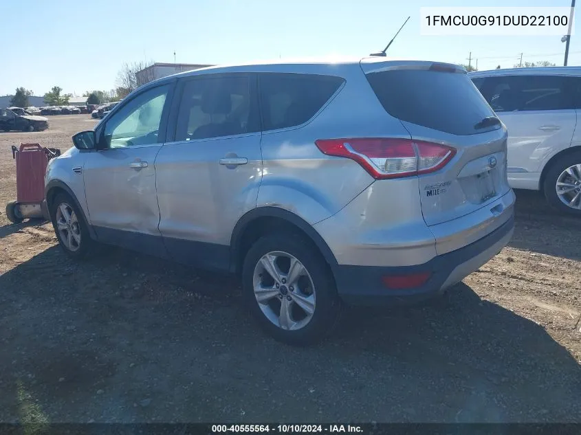 2013 Ford Escape Se VIN: 1FMCU0G91DUD22100 Lot: 40555564