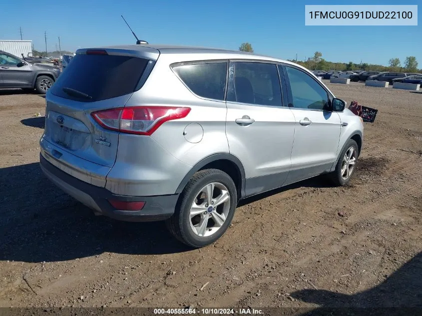 1FMCU0G91DUD22100 2013 Ford Escape Se