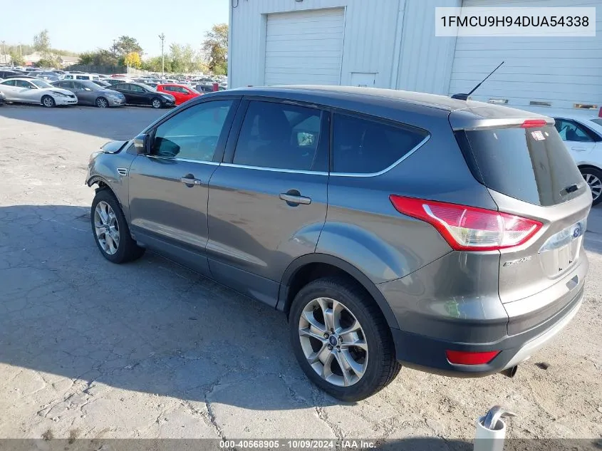 2013 Ford Escape Sel VIN: 1FMCU9H94DUA54338 Lot: 40568905