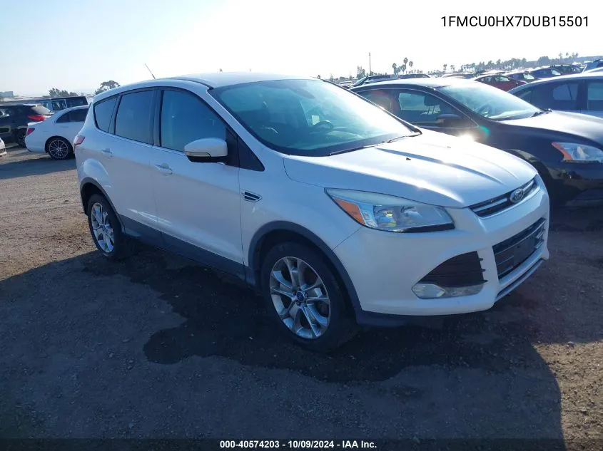 2013 Ford Escape Sel VIN: 1FMCU0HX7DUB15501 Lot: 40574203