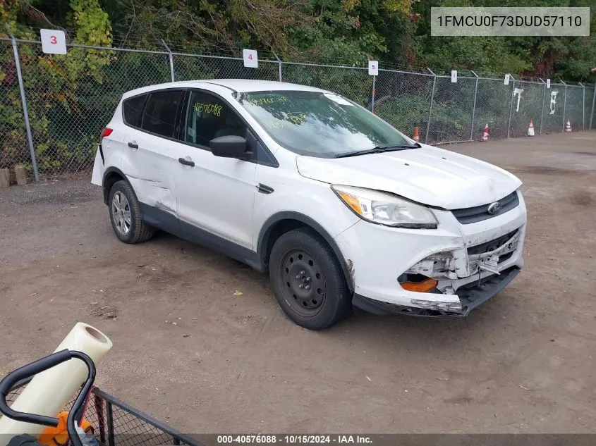 2013 Ford Escape S VIN: 1FMCU0F73DUD57110 Lot: 40576088