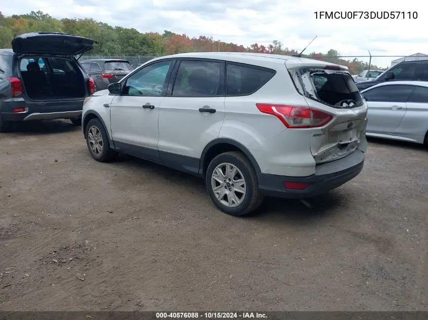 2013 Ford Escape S VIN: 1FMCU0F73DUD57110 Lot: 40576088