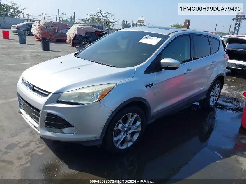 2013 Ford Escape Sel VIN: 1FMCU0H99DUA79490 Lot: 40577379