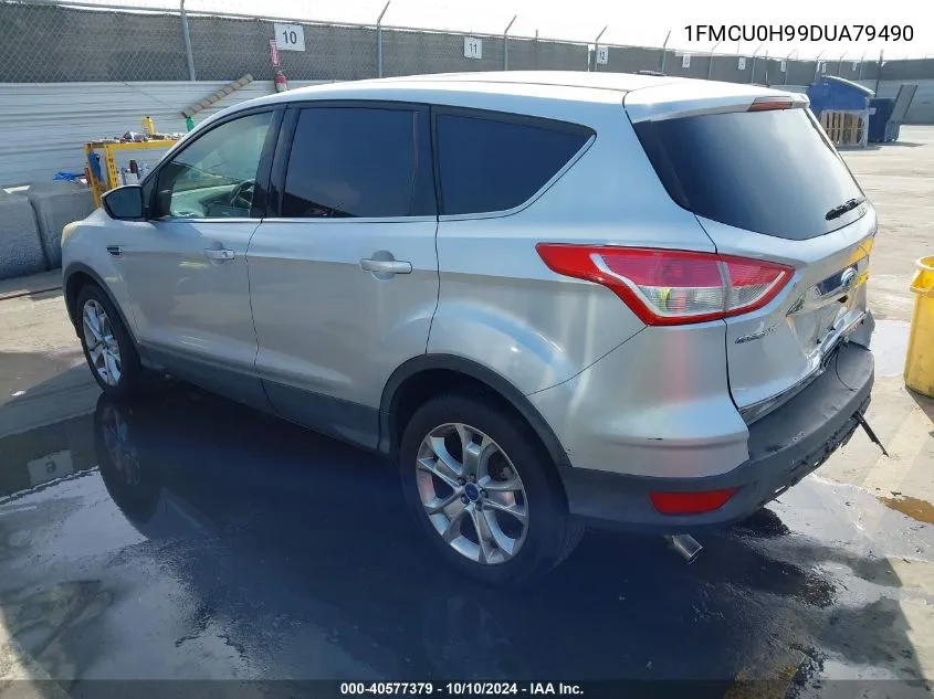 2013 Ford Escape Sel VIN: 1FMCU0H99DUA79490 Lot: 40577379