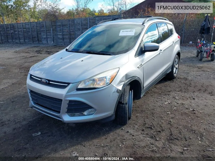 2013 Ford Escape Se VIN: 1FMCU0GX3DUD25062 Lot: 40580484