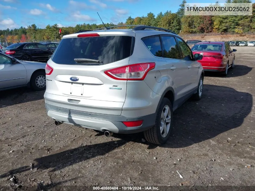 2013 Ford Escape Se VIN: 1FMCU0GX3DUD25062 Lot: 40580484