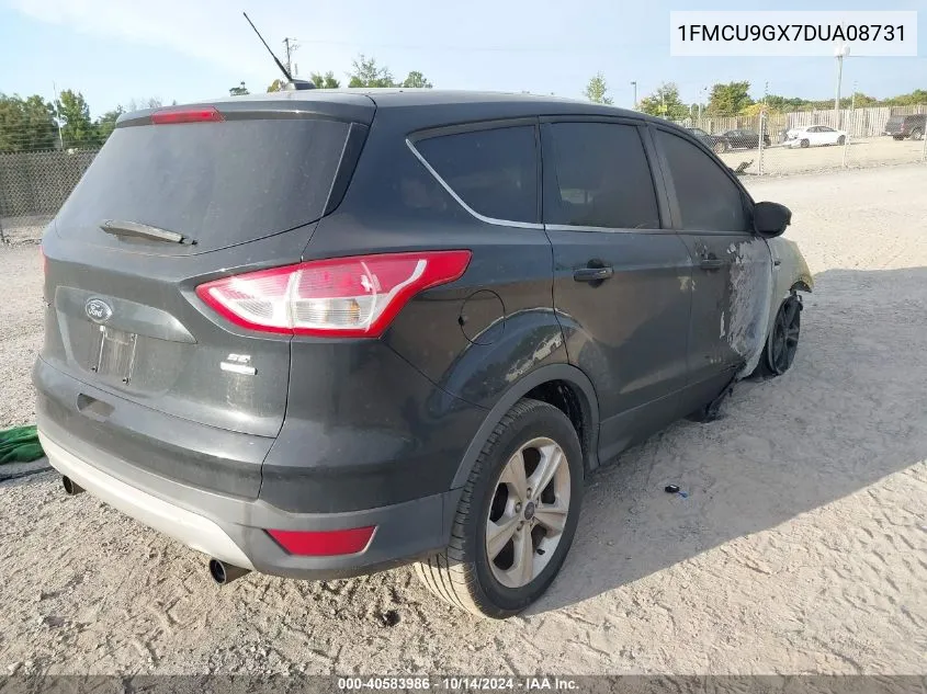 2013 Ford Escape Se VIN: 1FMCU9GX7DUA08731 Lot: 40583986