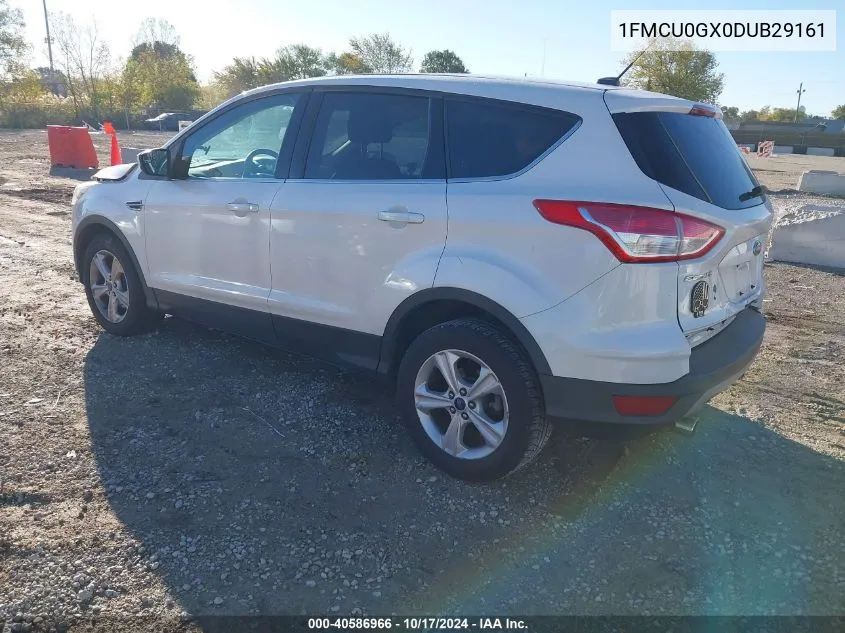 2013 Ford Escape Se VIN: 1FMCU0GX0DUB29161 Lot: 40586966