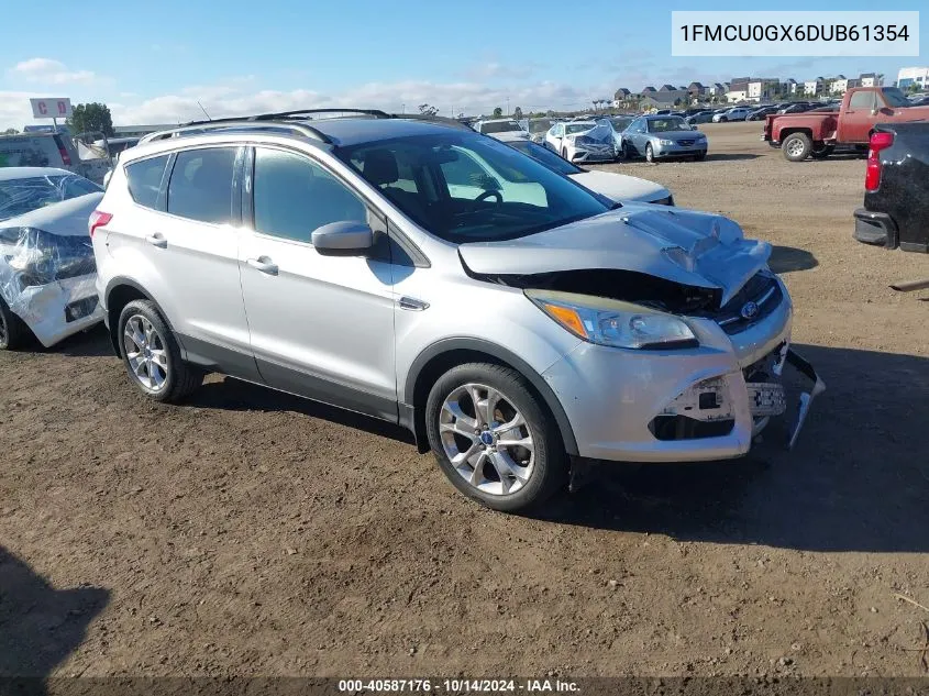 2013 Ford Escape Se VIN: 1FMCU0GX6DUB61354 Lot: 40587176