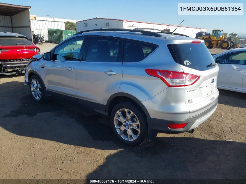 2013 Ford Escape Se VIN: 1FMCU0GX6DUB61354 Lot: 40587176